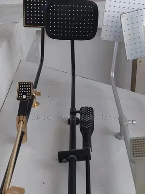 (4in1) Black Combined Shower With Shattaf(Bidet)