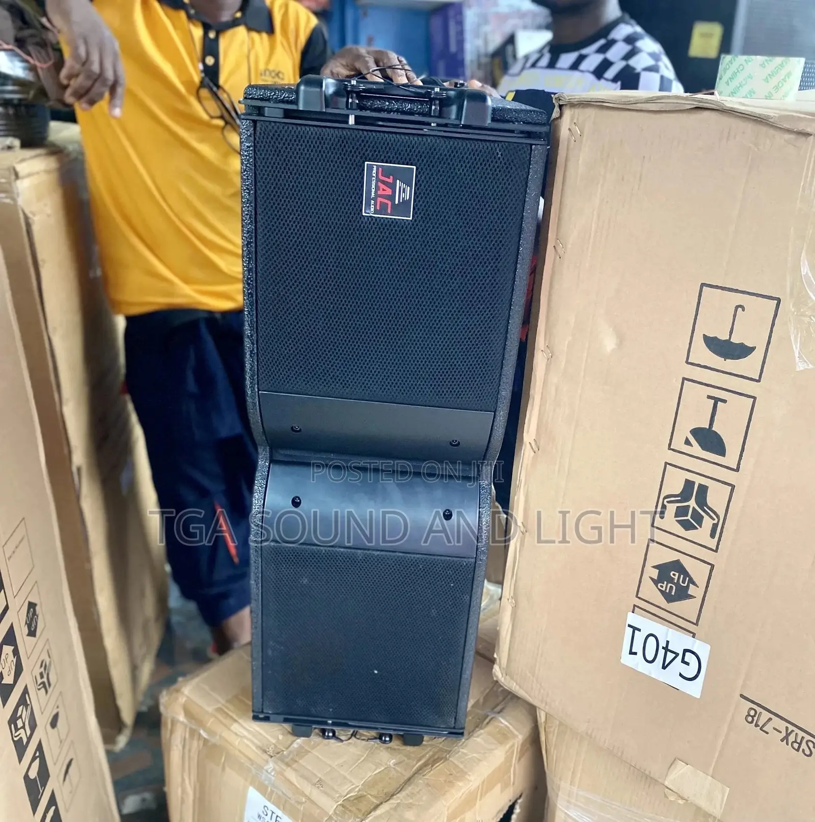 Jac 12 Inches Line Array Speakers - Pair