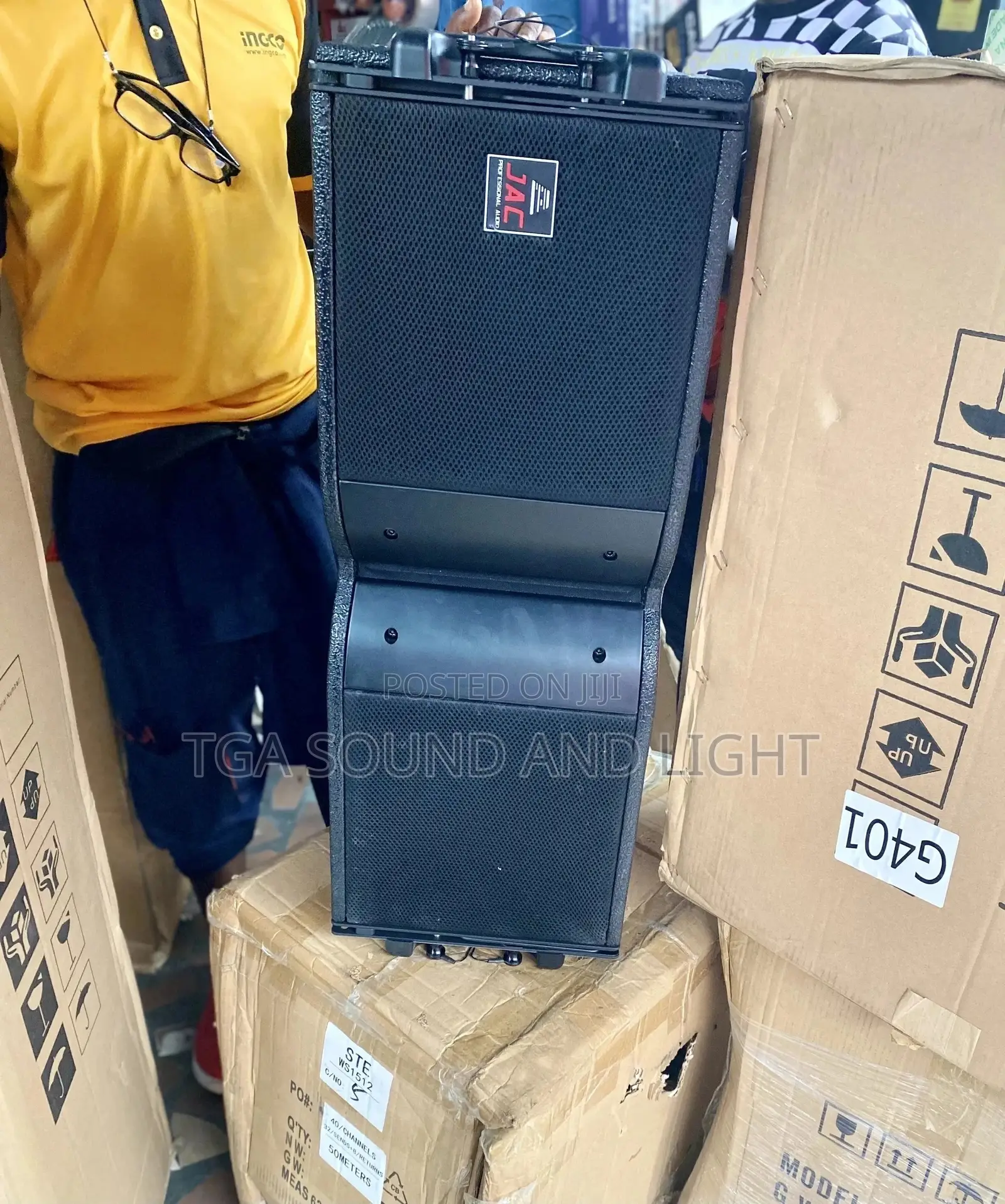 Jac 12 Inches Line Array Speakers - Pair