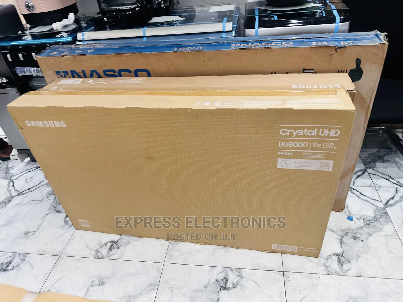 Feel the Vibes With Samsung Tv Uhd Smart Ua55”Bu8000