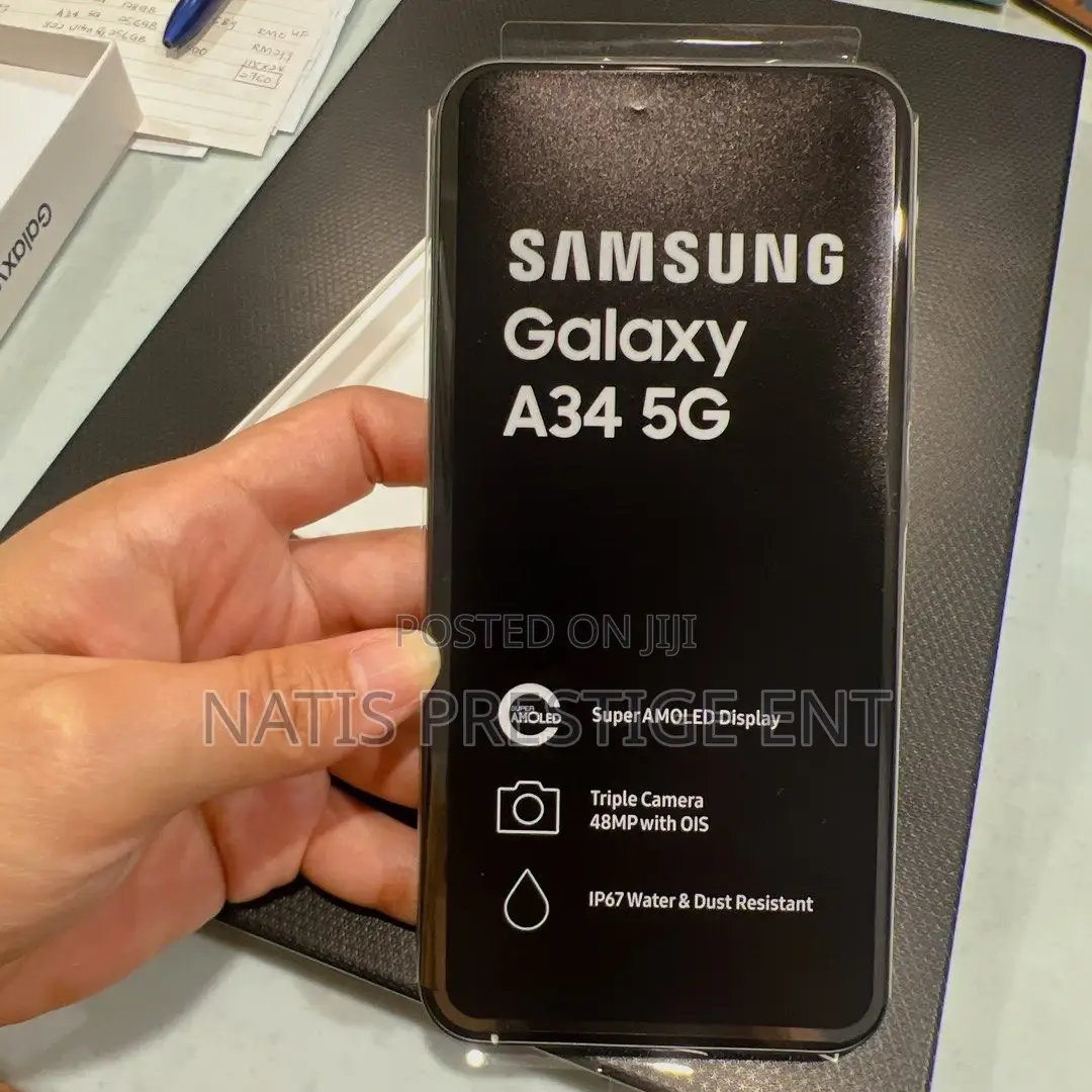 New Samsung Galaxy A34 5G 128 GB Yellow