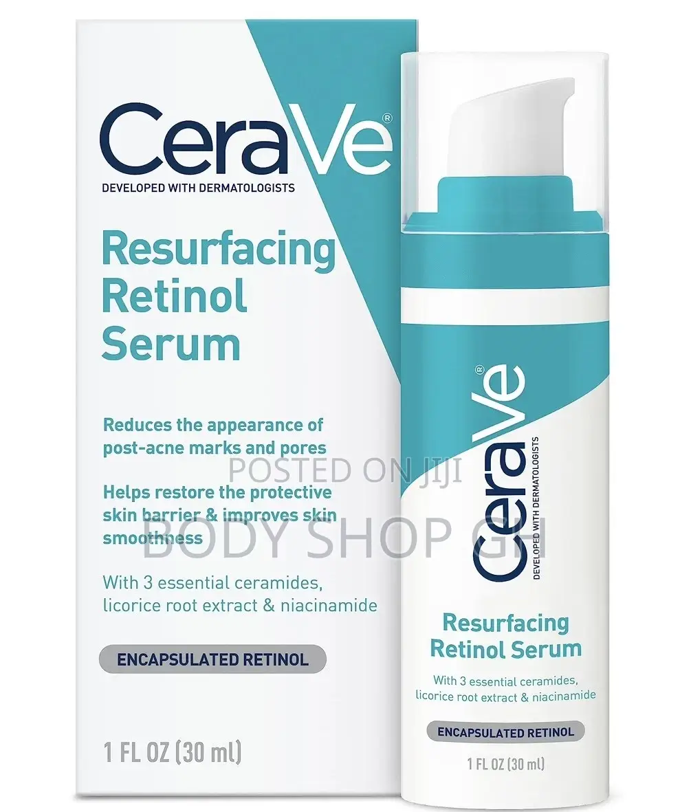 Cerave Retinol Serum for Post-Acne Marks and Skin Texture