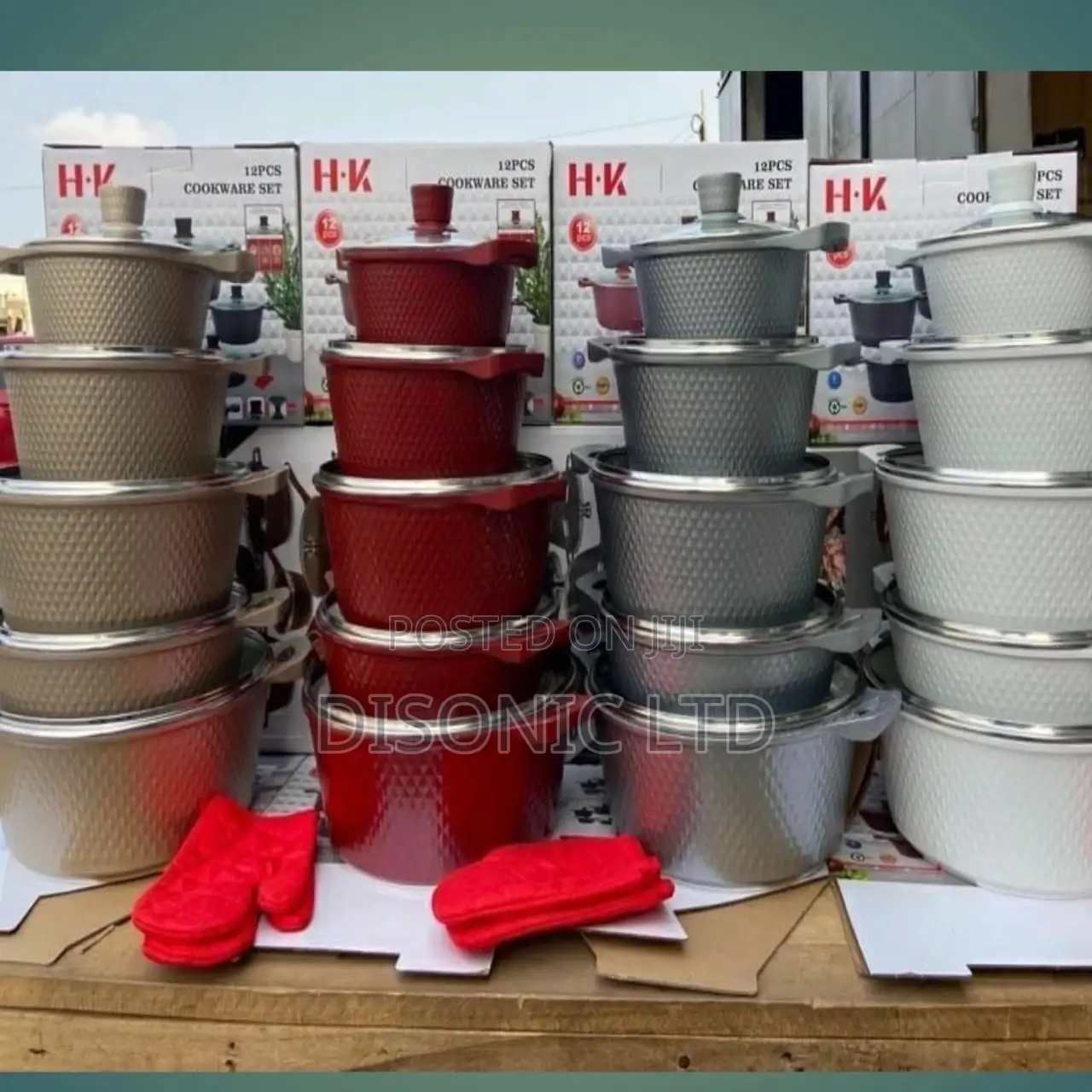 5 Pieces Set Nonstick Saucepans Or Cookwares