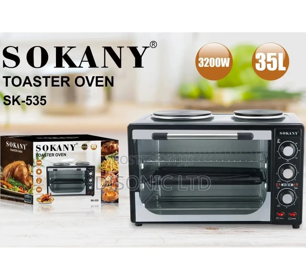Oven With Toaster