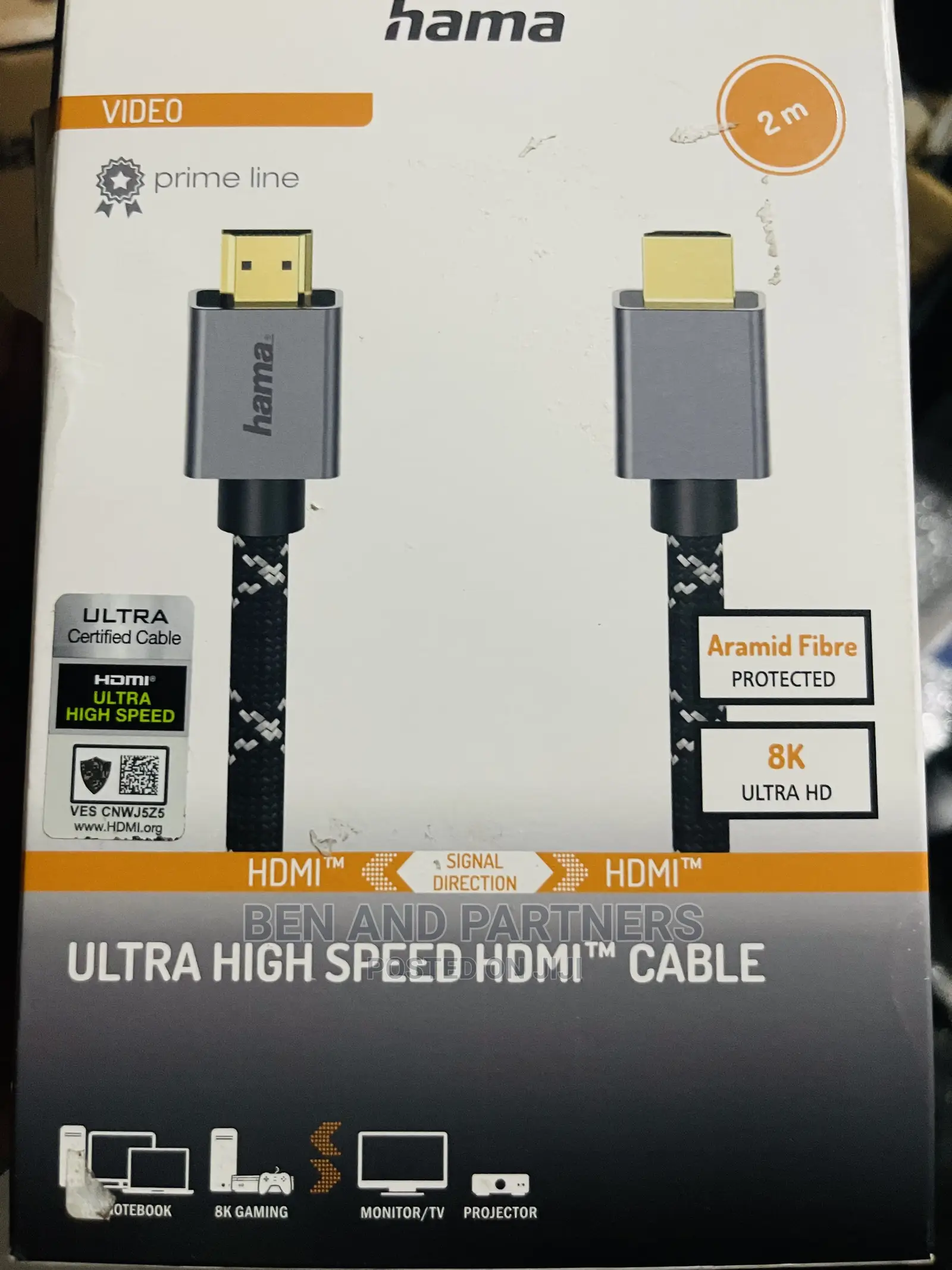 Hama HDMI 2.1 Cable ( 144hz, 48gbps). Cable