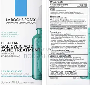 La Roche Posay Effaclar Salicylic Acid Acne Treatment