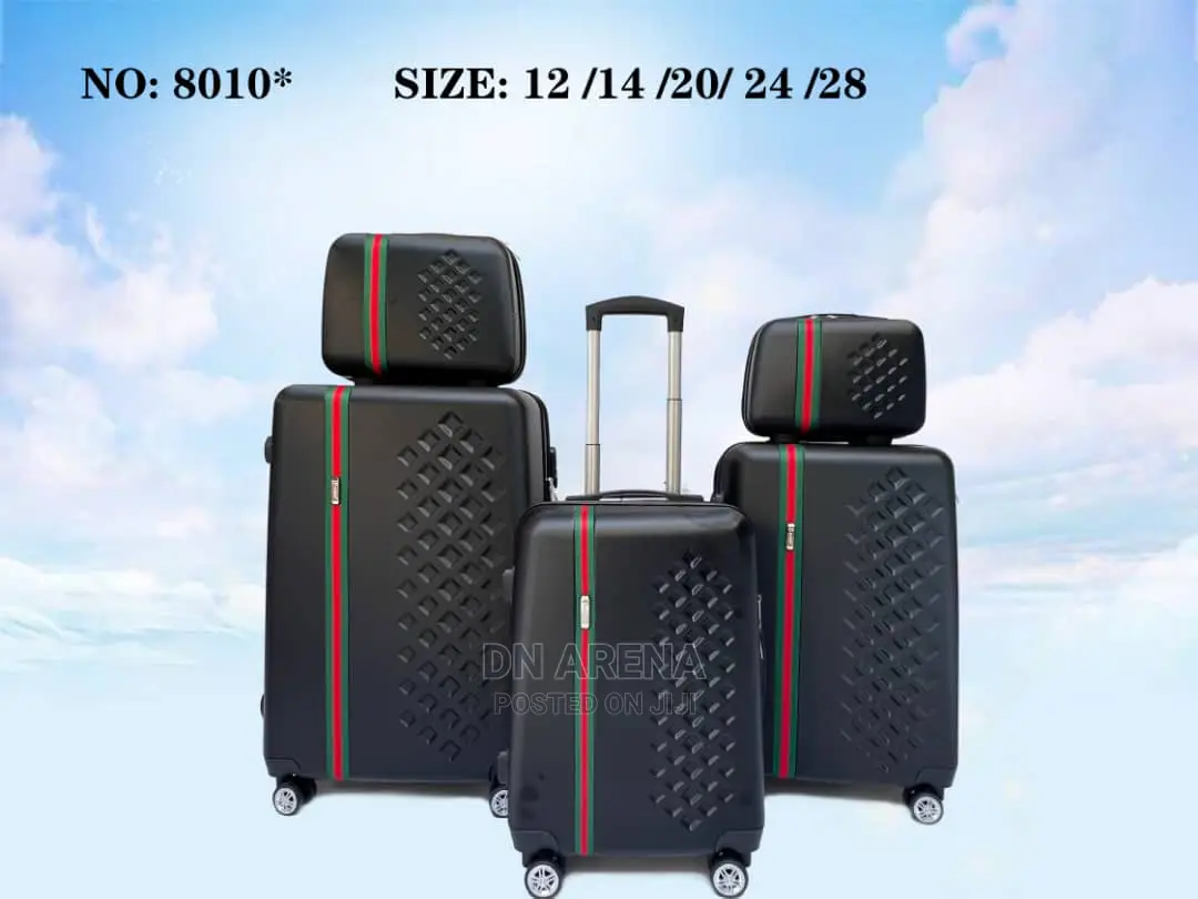 Unbreakable 5 Set Trolley Suite Case
