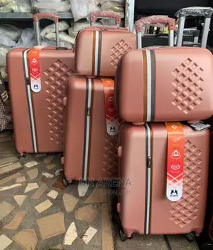 Unbreakable 5 Set Trolley Suite Case