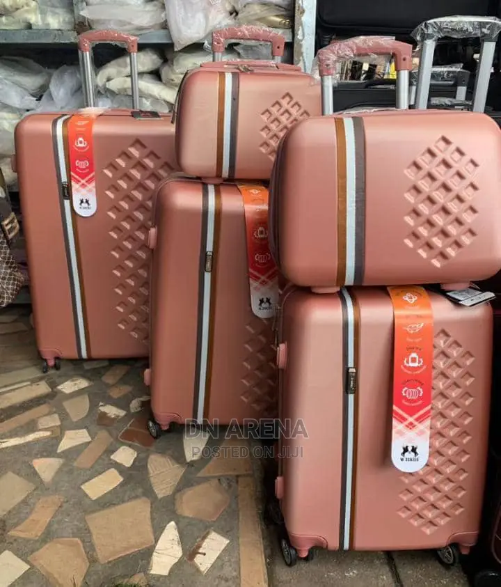 Unbreakable 5 Set Trolley Suite Case
