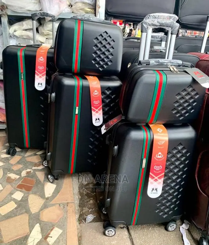 Unbreakable 5 Set Trolley Suite Case