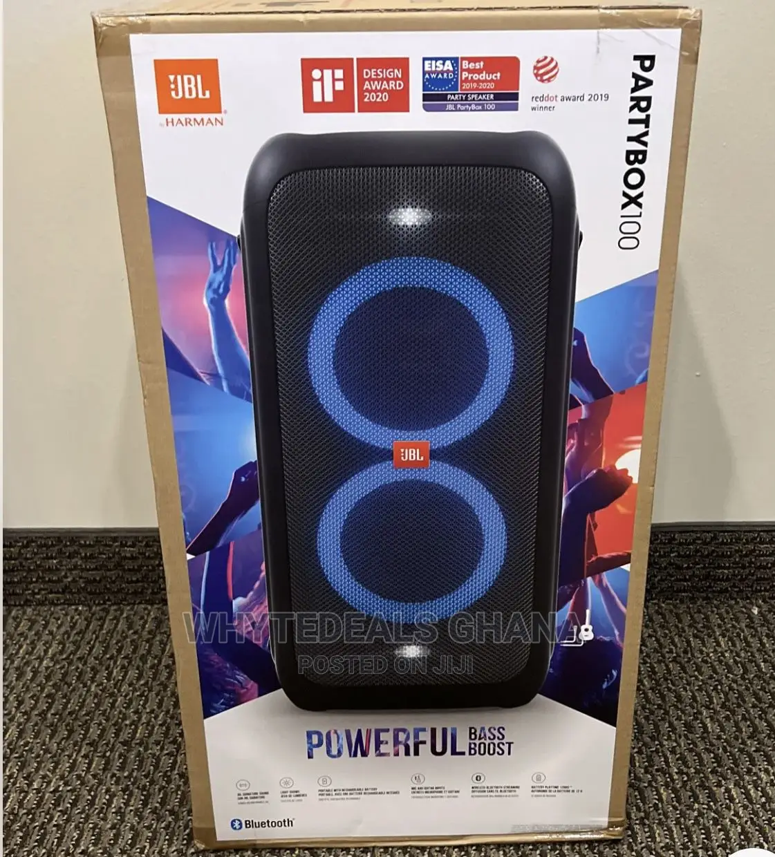 JBL Partybox 100-High Power Wireless Bluetooth Party SPEAKER