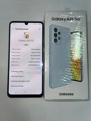 New Samsung Galaxy A33 5G 128 GB Blue