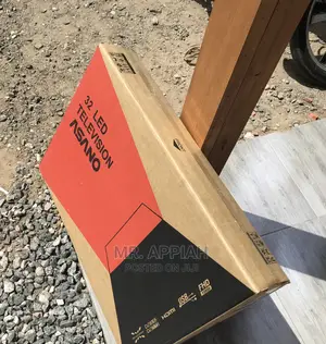 Sealed in Box Asano 43” Smart Digital Satelite(Black)