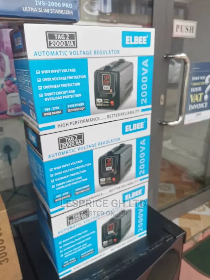 Elbee 2000VA Brand New Stabilizer
