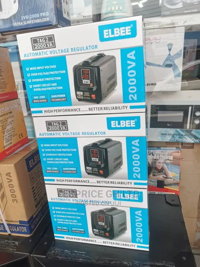 Elbee 2000VA Quick Start Auto Regulator