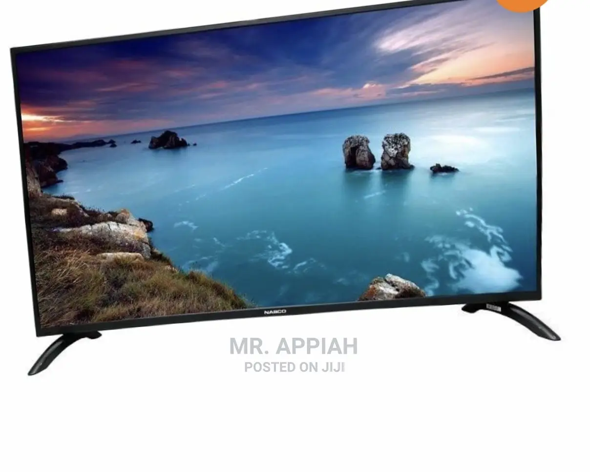 Latest Nasco 55 Inch Uhd Smart LED Tv(Black)