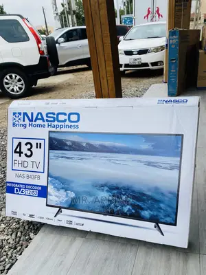 Latest Nasco 43 Inch Smart Digital Satelite Tv(Black).