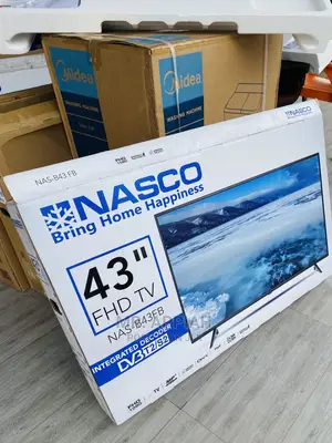 Latest Nasco 43 Inch Smart Digital Satelite Tv(Black).