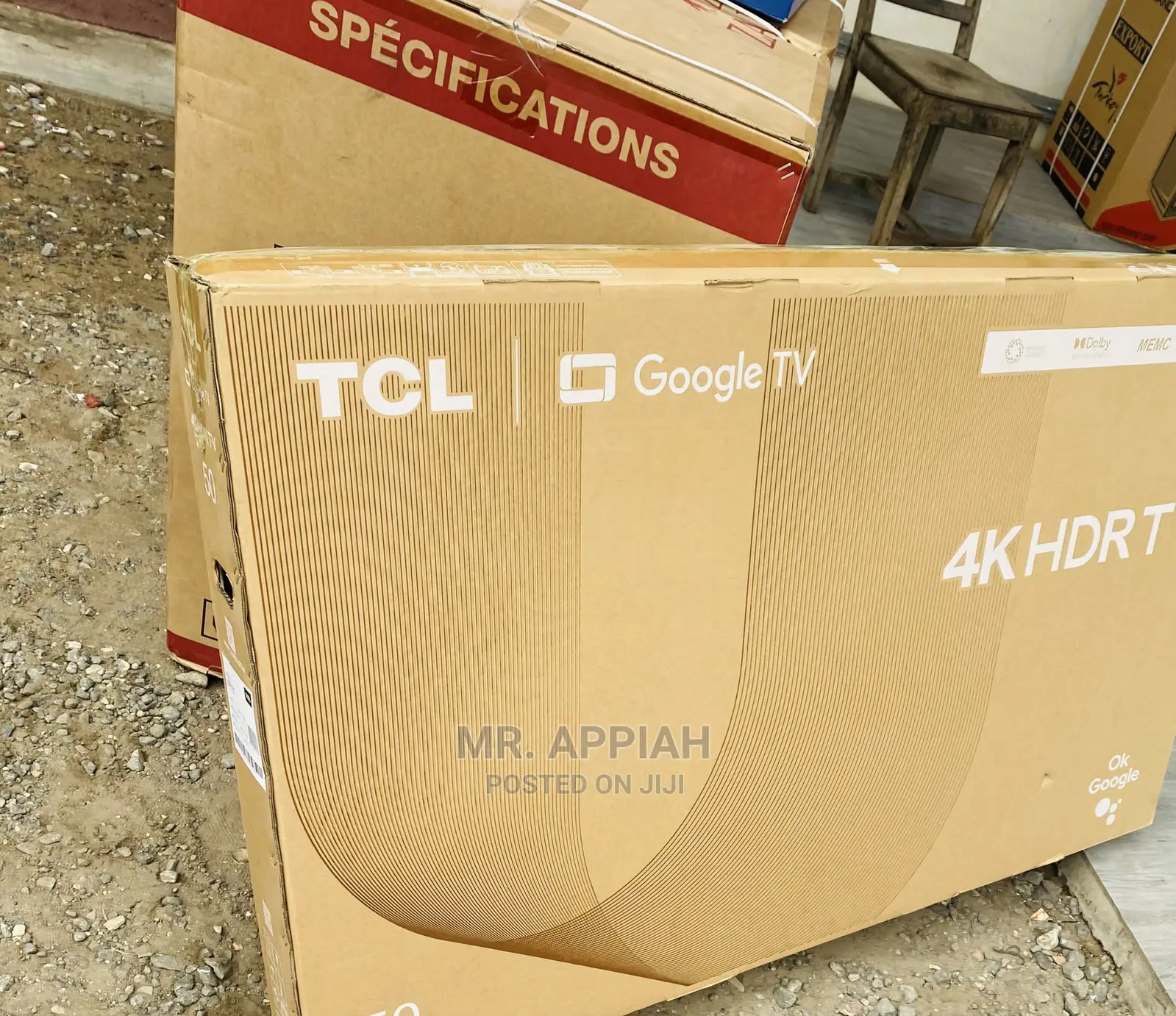Sealed in Box  TCL(50P635)50 Inch HDR Google Tv,Black 