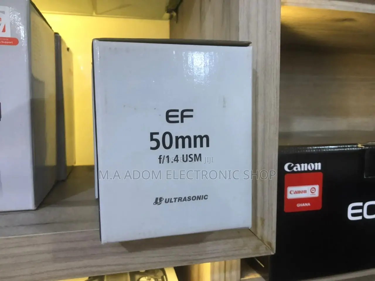 Canon EF 50mm F/1.4 USM Lens
