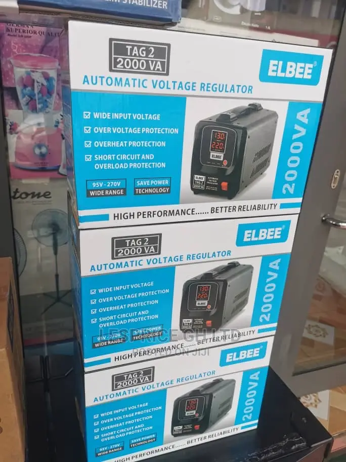 Elbee 2000VA Very Active Power Voltage Stab