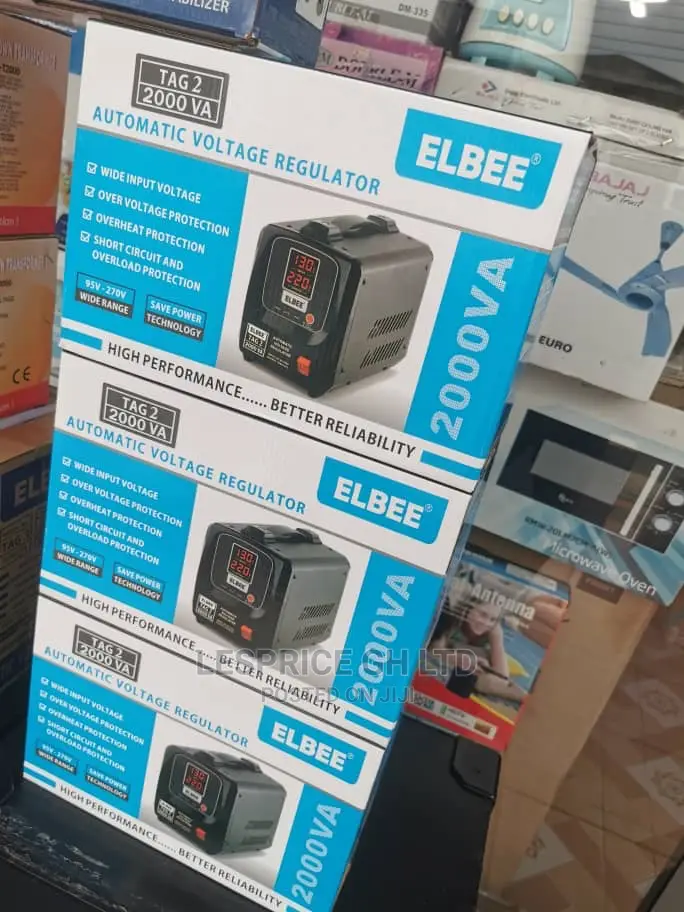 Elbee 2000VA Standard Quality Voltage Regulator