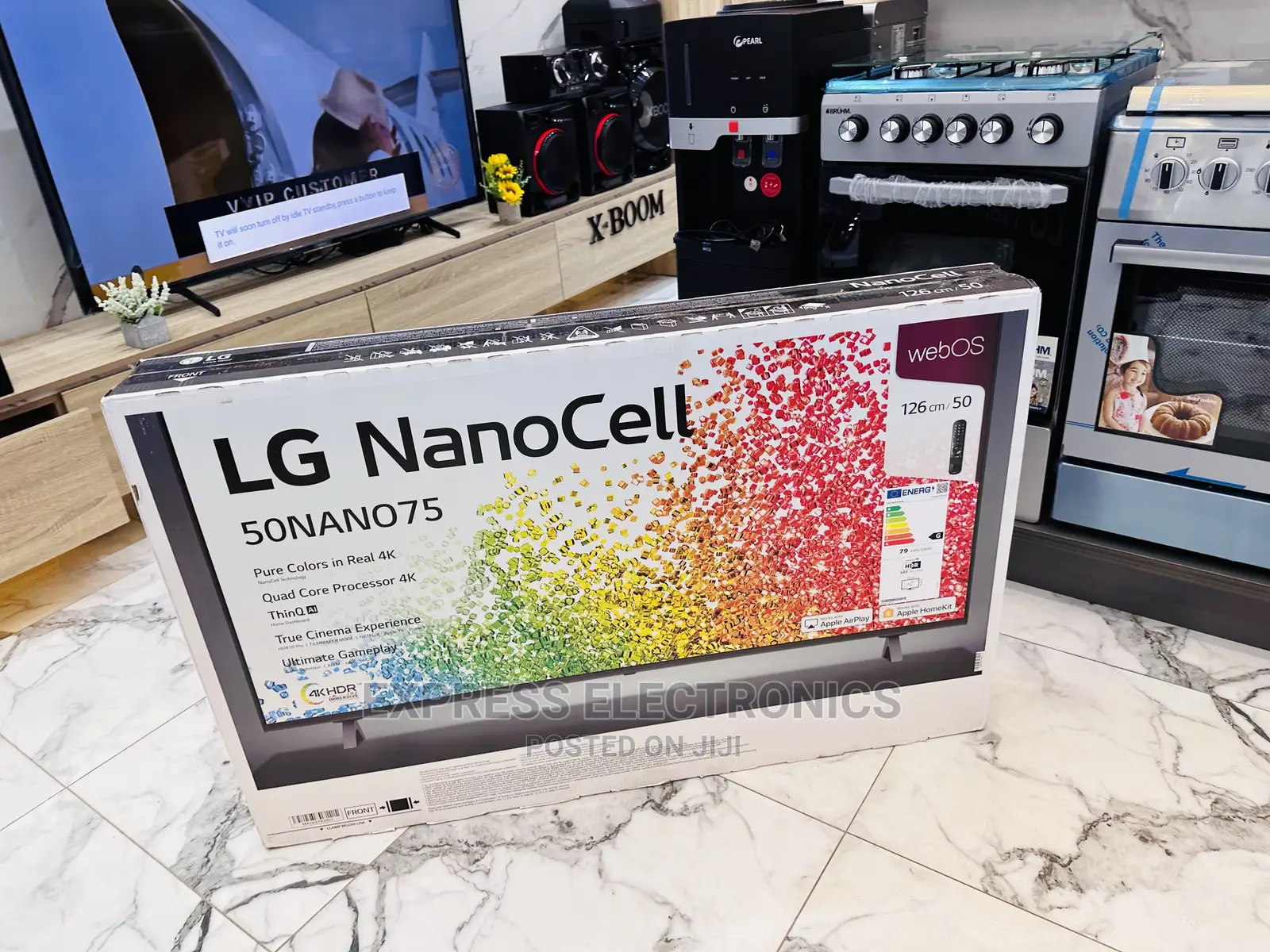 Interesting People Should Call  Nano75 50”UHD Lg Tv