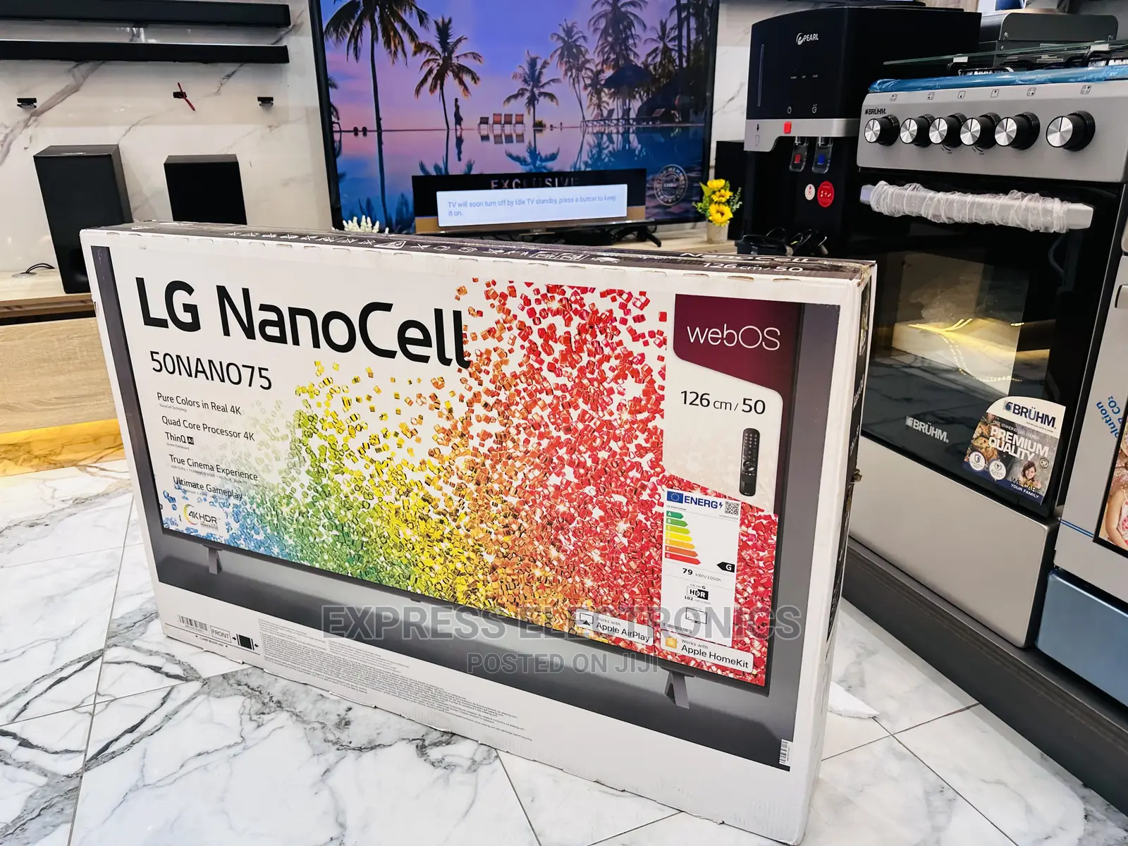 Interesting People Should Call  Nano75 50”UHD Lg Tv