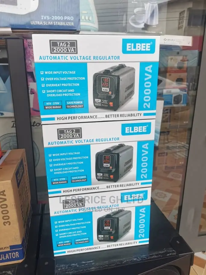 Elbee 2000VA Auto Powerful Voltage Stab