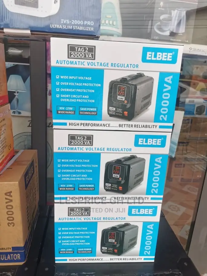 Elbee 2000VA More Strength Voltage Stabilizer