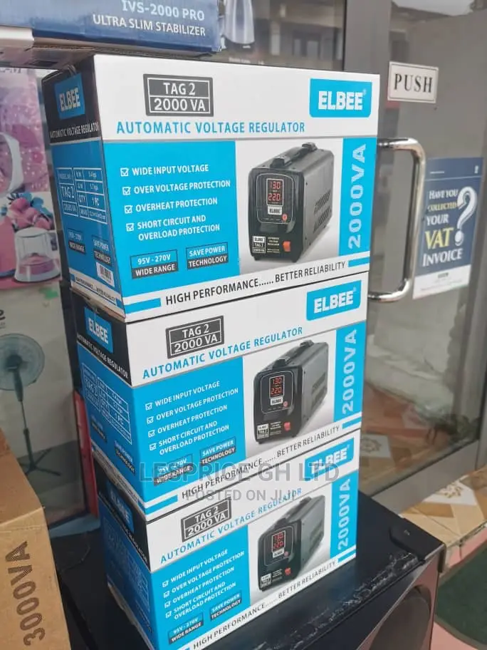 Exclusive-Elbee 2000 Auto High Voltage Stabilizer