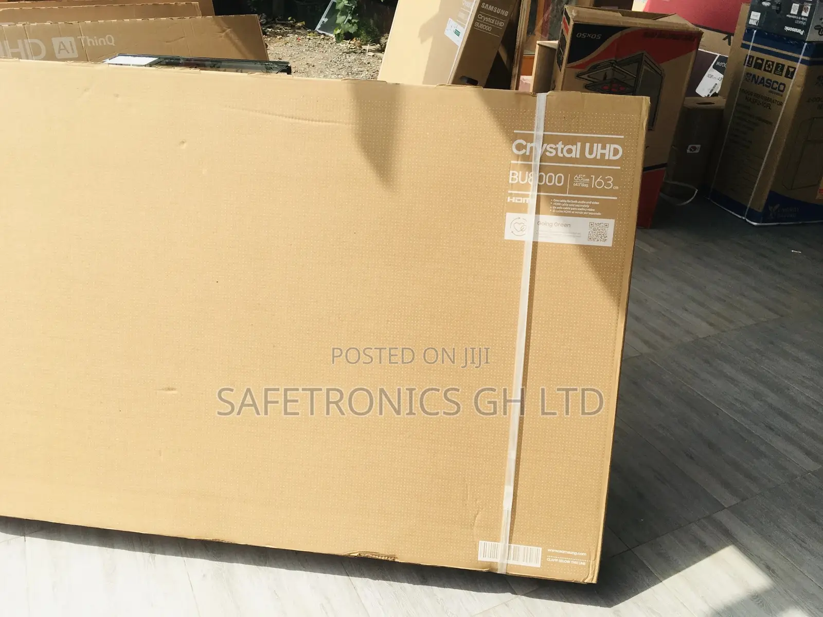 Crystal Samsung UHD 65 Inches LED Glossy BU80 Smart Tv