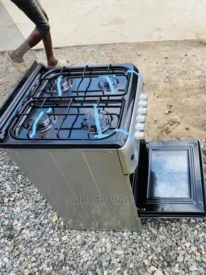Unique 50x55 Ferre 4gas Cooker With Grill(Ignition)Gray.