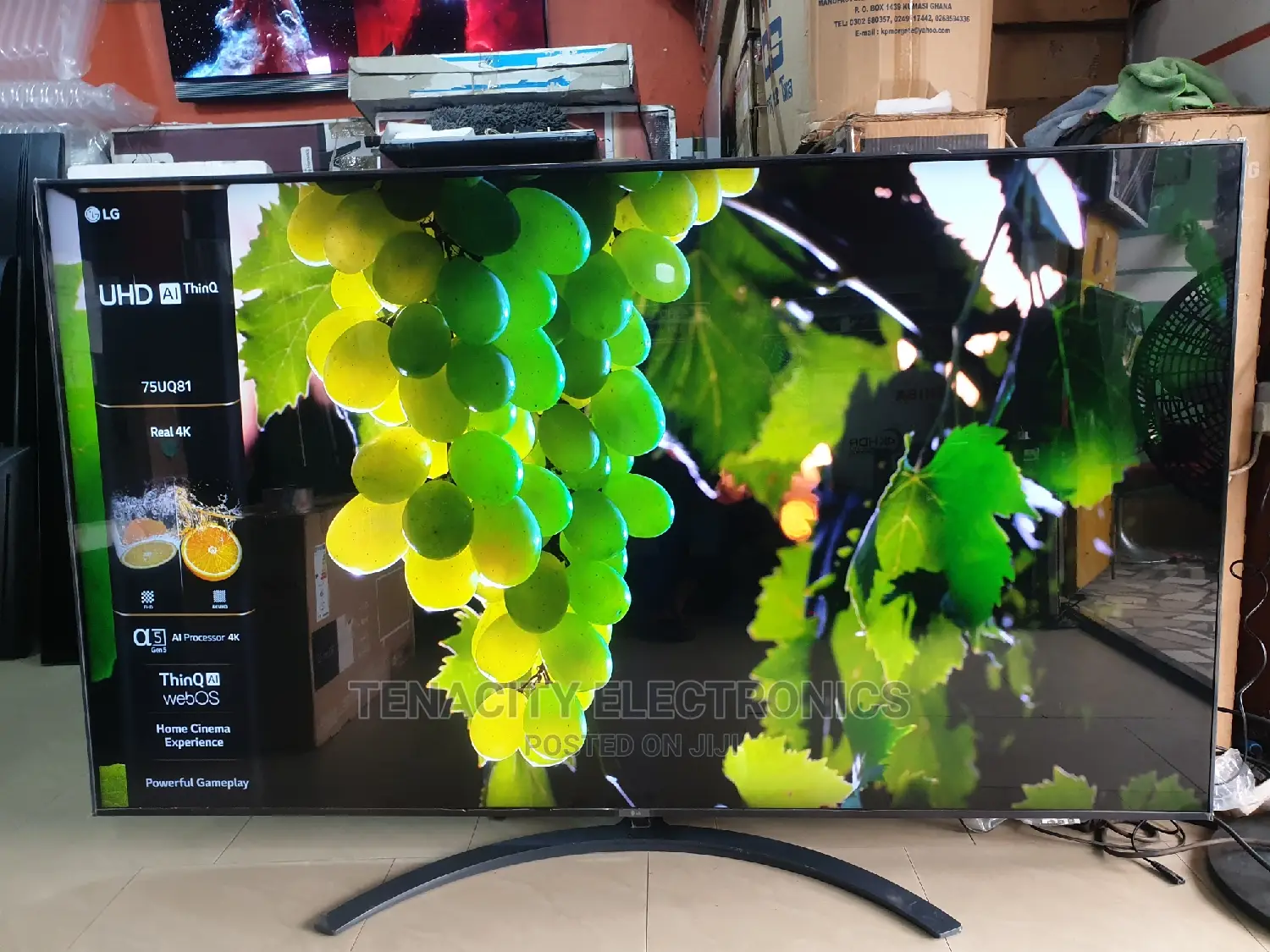 Lg_75"Inches Uhd HDR Smart Satellite Tv