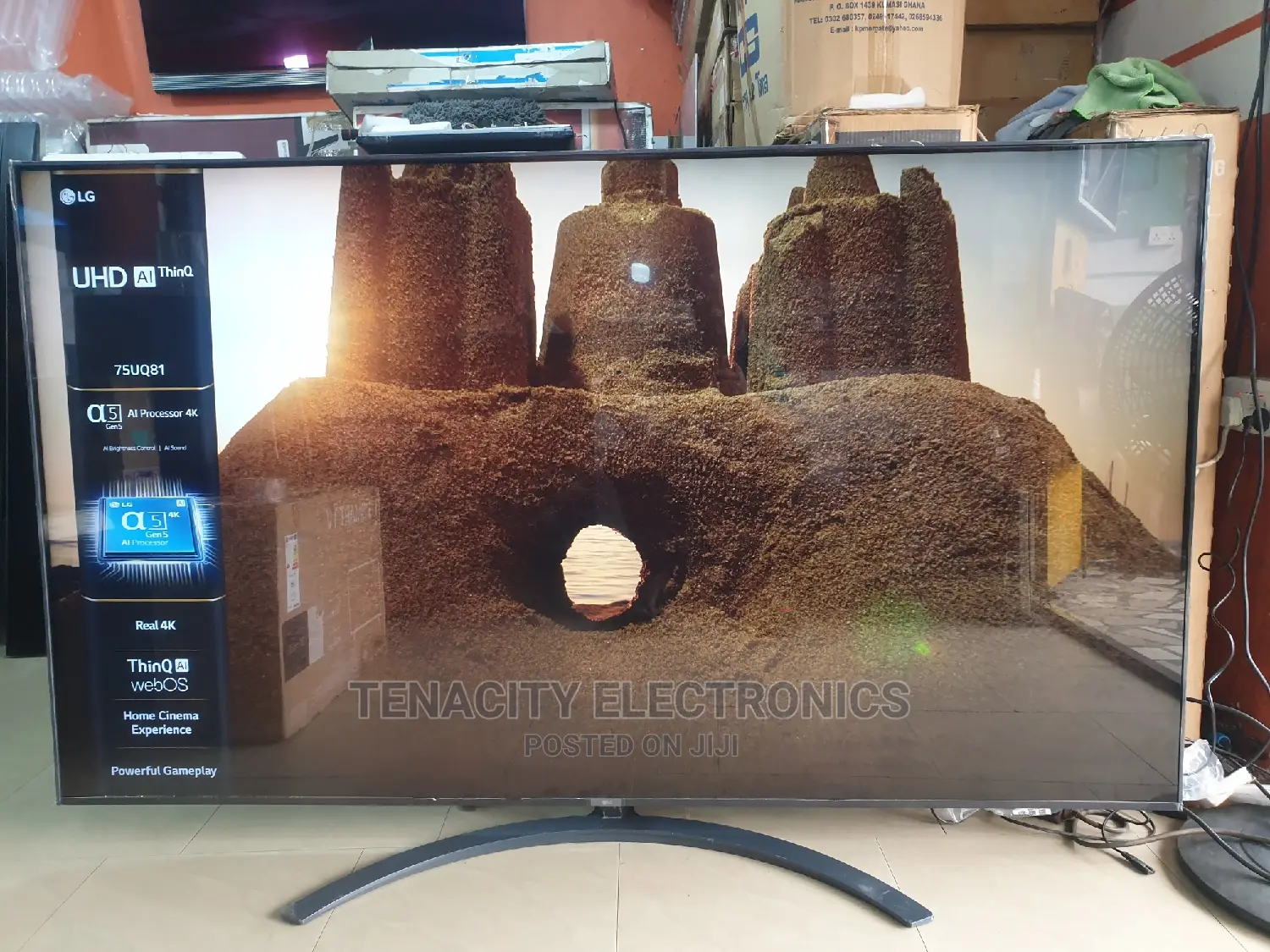 Lg_75"Inches Uhd HDR Smart Satellite Tv