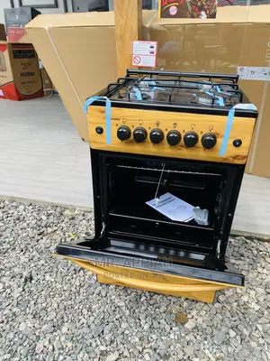 Budget-Friendly Volcano Ignition 4 Gas Cooker(Light Wooden)