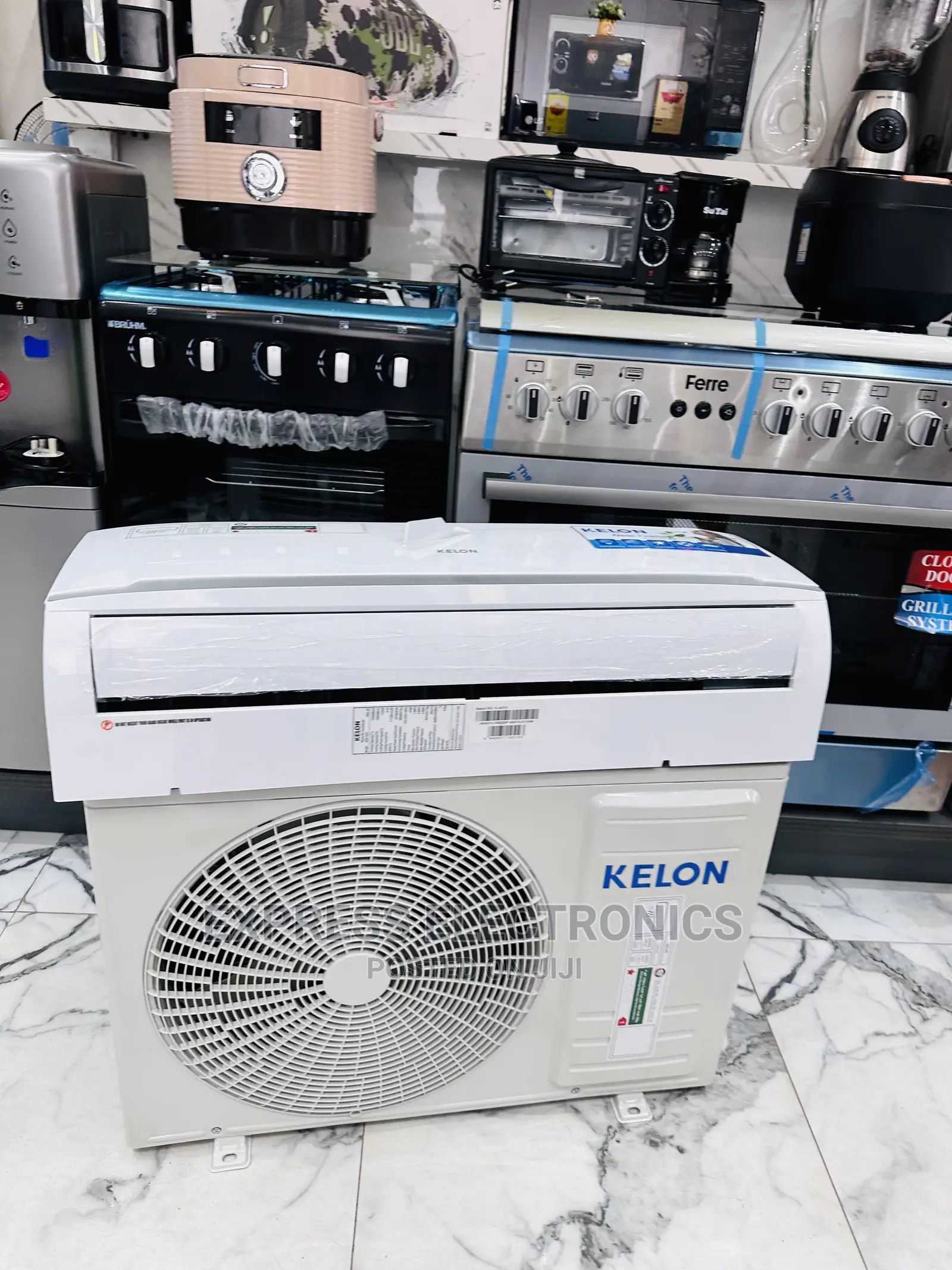 Auto Swigs Airflow Split R410 Gas 1.5hp White AC Kelon