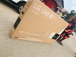 Neatly Sealed Lg 55 Inches Uq80 Smart LED Glossy Clear