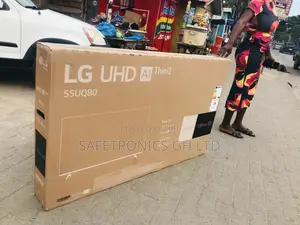 Uq80 55 Inches Lastest LG UHD Smart Clear Tv