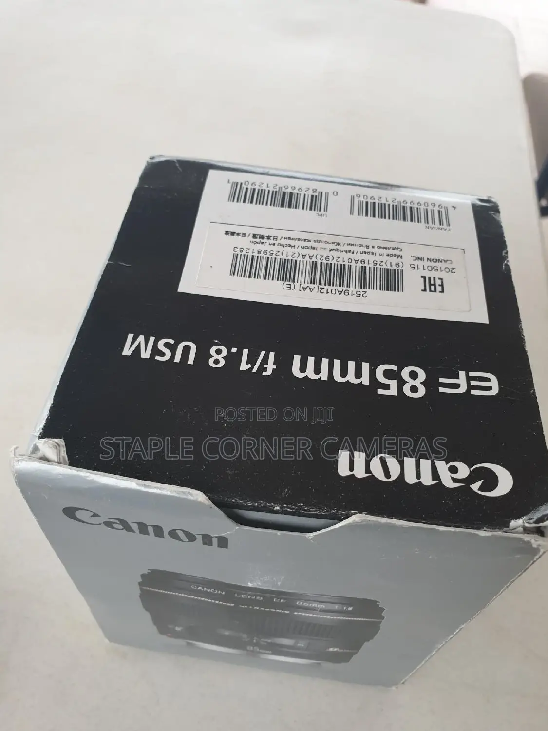 Canon Ef 85mm F/1.8 Prime Lens