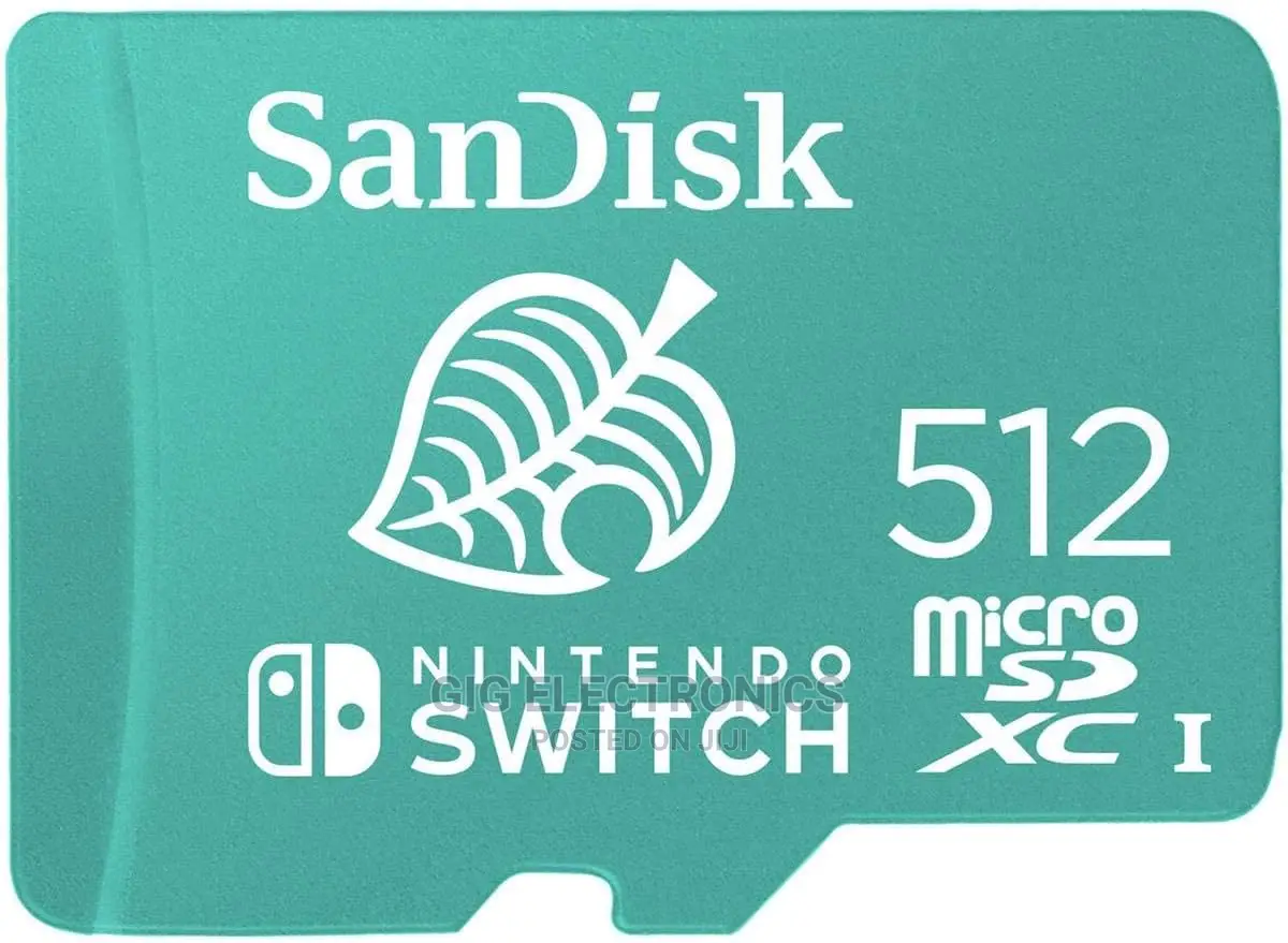 Sandisk 512GB Micro Sd Card Nintendo Switch