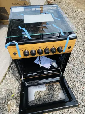Powerful Volcano Wooden(Ignition) 4 Gas Burner With Oven.