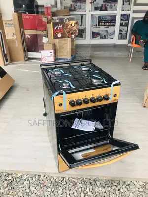 Best 4 Gas Oven With Grill Volcano Light Wooden Cooker