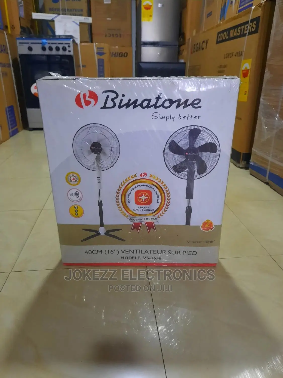 Binatone Brand New Standing Fan 16"