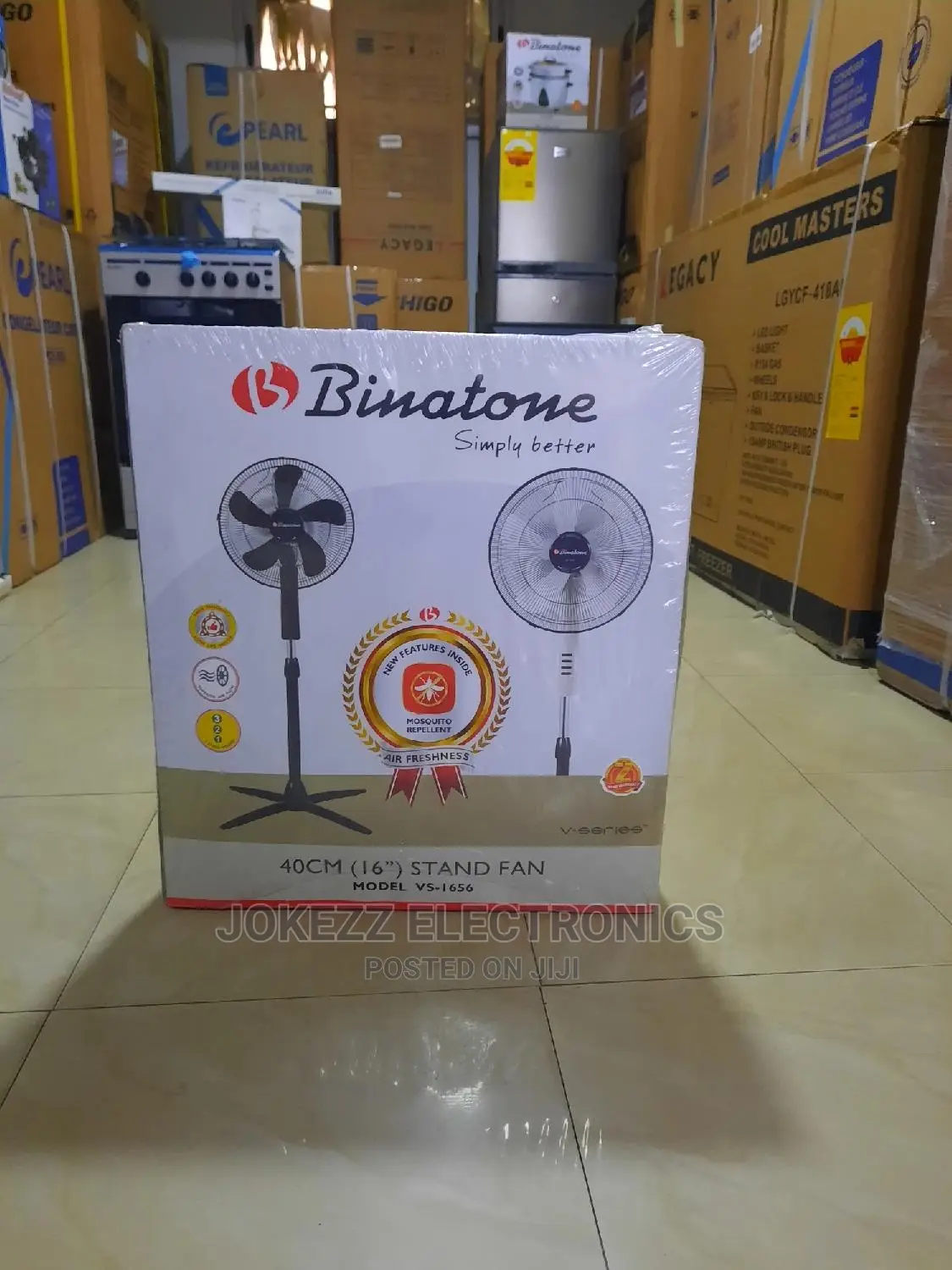 Binatone Brand New Standing Fan 16"