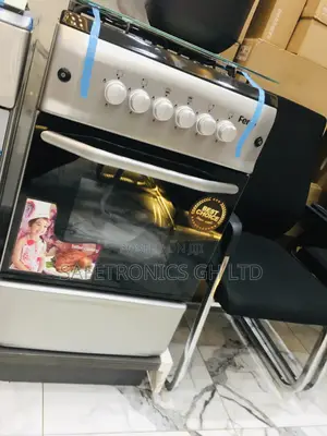Valuable 4 Gas Cooker 50x55 Ferre Oven With Grill Sliver
