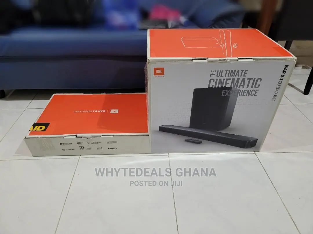 JBL 550watts-Soundbar With Built-in Wireless Speakers Uhd