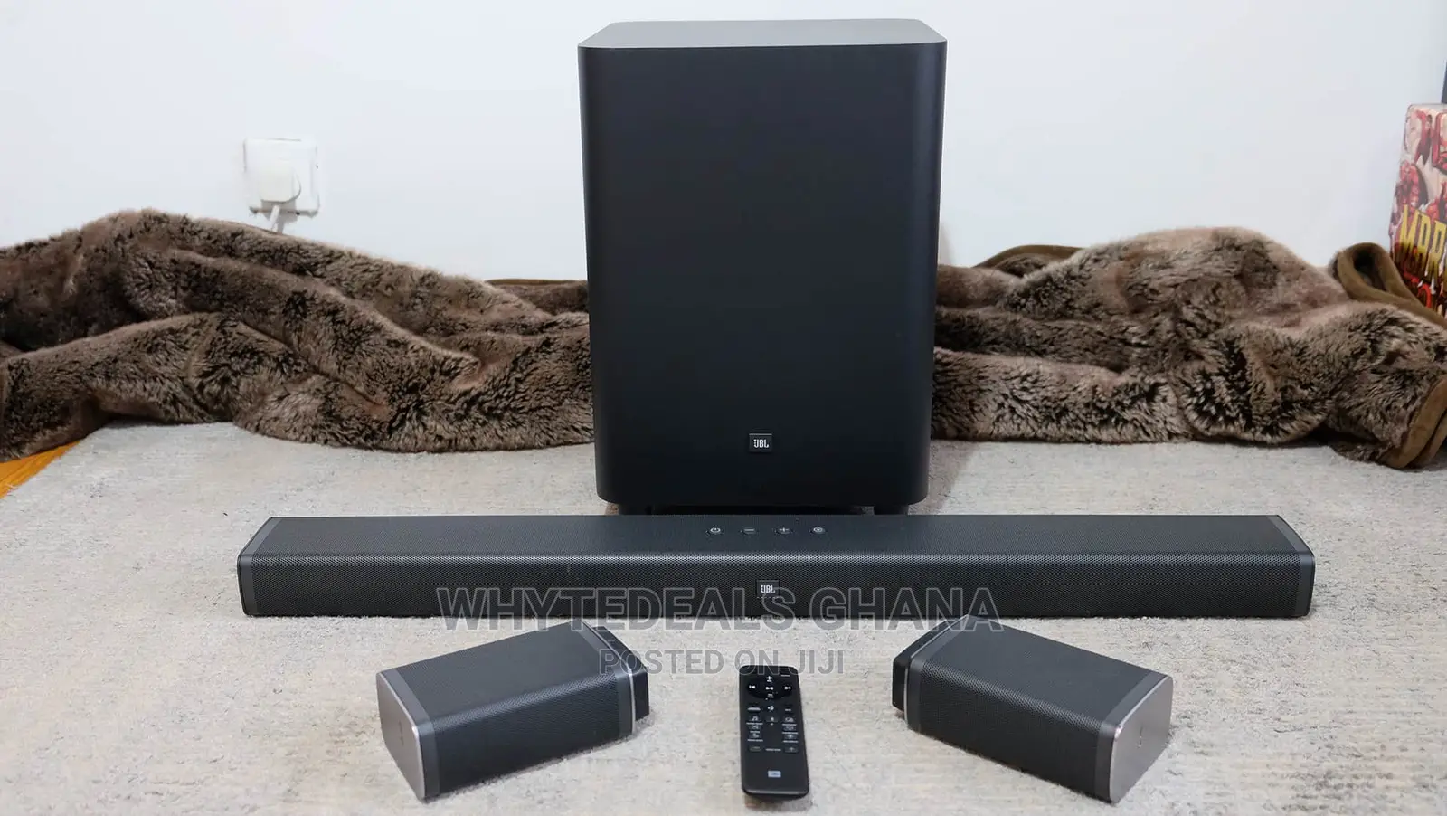 JBL 550watts-Soundbar With Built-in Wireless Speakers Uhd