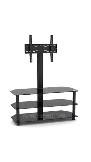 SH-355FS 3-Tier Corner-Notched With Tv Bracket 23"-55′′