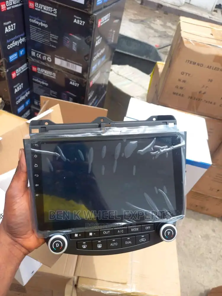 Honda Accord 2005 Series Android Screen